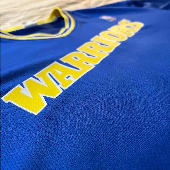 Mitchell & Ness Golden State Warriors Pull Over V-Neck Jersey XXL Bay Area - Picture 3 of 6